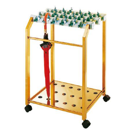 Square tube titanium umbrella frame (18 heads)